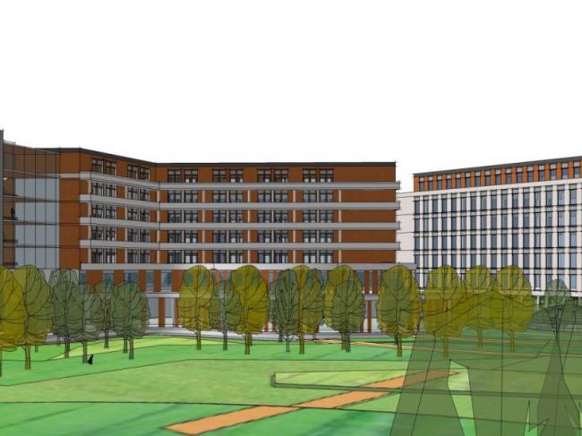 Sketchup酒店模型|多层酒店，现代风格