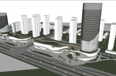 Sketchup综合体模型|超高层商业综合体，酒店，现代风格-BIM建筑网