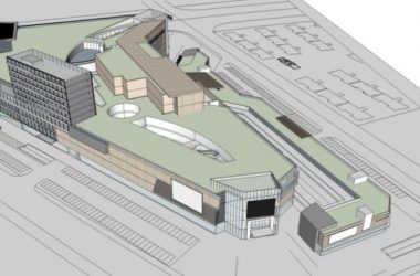 Sketchup综合体模型|多层商业综合体，现代风格-BIM建筑网