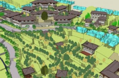 Sketchup酒店模型|多层酒店，中式风格-BIM建筑网