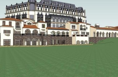 Sketchup酒店模型|多层酒店，现代风格-BIM建筑网