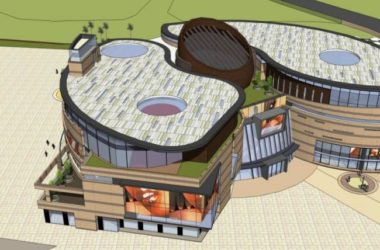 Sketchup综合体模型|多层商业综合体，现代风格-BIM建筑网