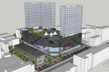 Sketchup综合体模型|多高层商业综合体，住宅，现代风格-BIM建筑网