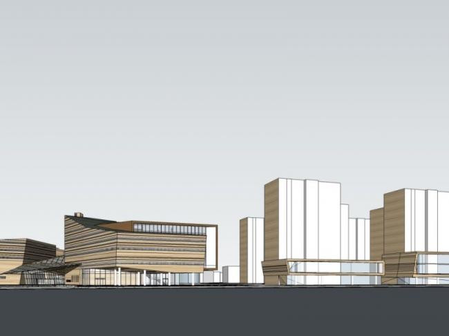 Sketchup酒店模型|多层酒店，现代风格