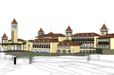 Sketchup酒店模型|多层酒店，古典风格-BIM建筑网