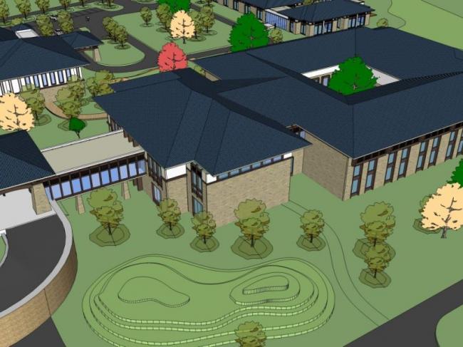 Sketchup酒店模型|度假村，现代风格