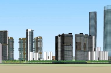 Sketchup综合体模型|超高层商业综合体，办公，酒店，住宅，现代风格-BIM建筑网