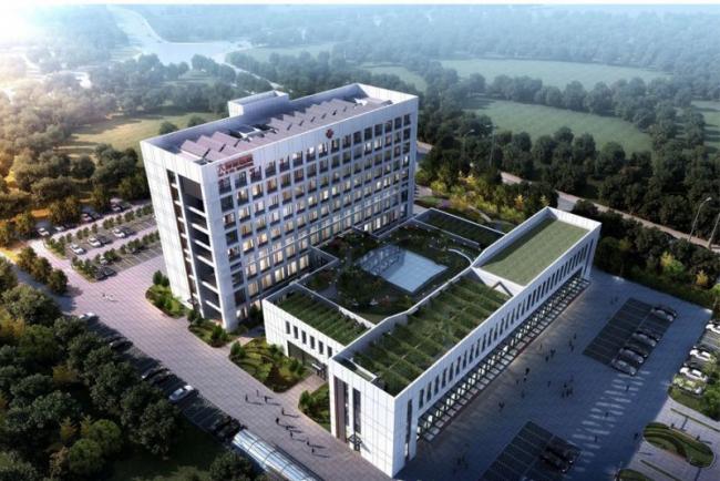 Sketchup医院模型|多高层医院，医疗建筑，现代风格