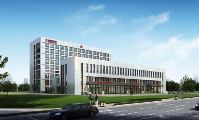 Sketchup医院模型|多高层医院，医疗建筑，现代风格