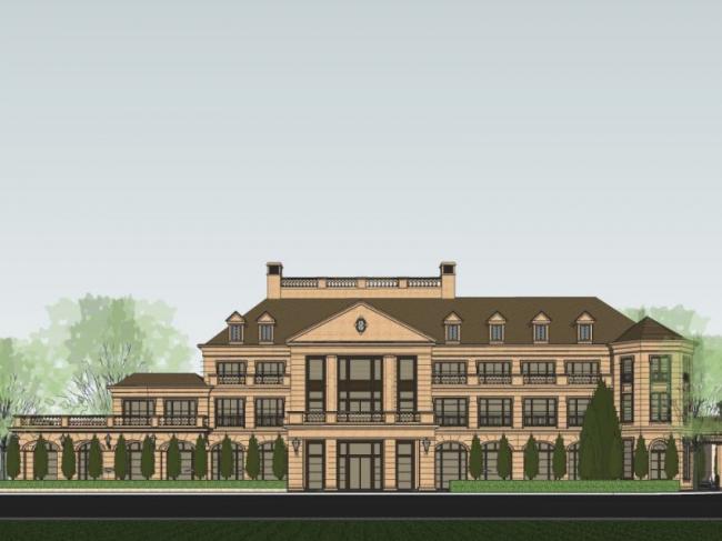 Sketchup商业模型|多层会所，古典风格