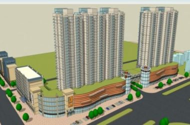 Sketchup综合体模型|多高层商住综合体，住宅，商业，古典风格-BIM建筑网