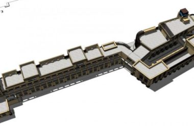 Sketchup商业模型|多层商业街，古典风格-BIM建筑网