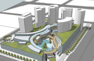 Sketchup综合体模型|多高层商业综合体，现代风格-BIM建筑网