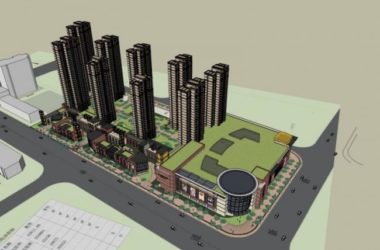 Sketchup综合体模型|多高层商业综合体，住宅，古典风格-BIM建筑网