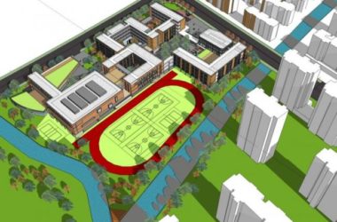 Sketchup学校模型|多层学校，校园教育建筑，现代风格-BIM建筑网