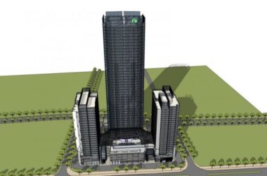 Sketchup办公模型|超高层办公楼，现代风格-BIM建筑网