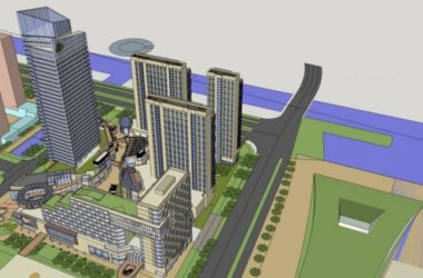 Sketchup综合体模型|超高层商业综合体，办公，酒店，住宅，现代风格-BIM建筑网