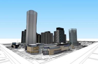 Sketchup综合体模型|超高层综合体，商业，办公，住宅，现代风格-BIM建筑网