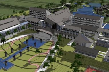 Sketchup酒店模型|多层酒店，中式风格，深圳隐秀山居酒店-BIM建筑网