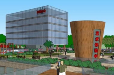 Sketchup文化模型|多层艺术中心，文化建筑，现代风格-BIM建筑网