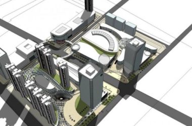 Sketchup综合体模型|超高层商业综合体，办公，酒店，住宅，现代风格-BIM建筑网