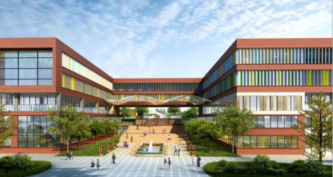 Sketchup学校模型|多层学校，校园教育建筑，现代风格