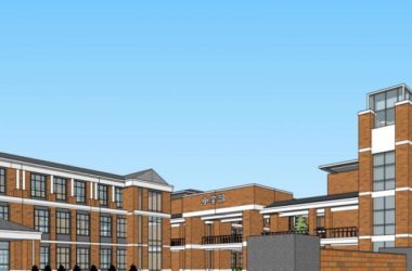Sketchup学校模型|多层学校，校园教育建筑，古典风格-BIM建筑网