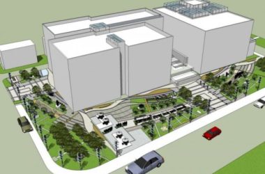 Sketchup景观模型|广场景观，办公景观，现代风格-BIM建筑网