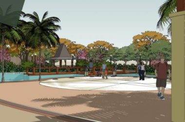 Sketchup景观模型|小区景观，住宅景观，现代风格，东南亚风格-BIM建筑网