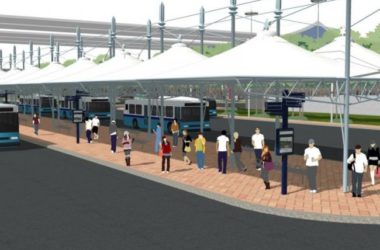 Sketchup景观模型|车站广场景观，现代风格-BIM建筑网