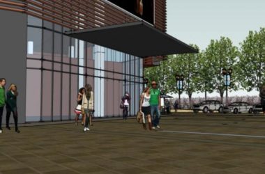 Sketchup景观模型|商业景观，现代风格-BIM建筑网