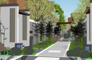Sketchup景观模型|小区景观，住宅景观，中式风格-BIM建筑网