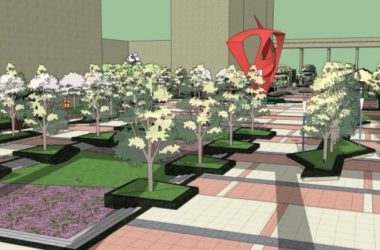 Sketchup景观模型|住宅景观，居住区景观，现代风格-BIM建筑网