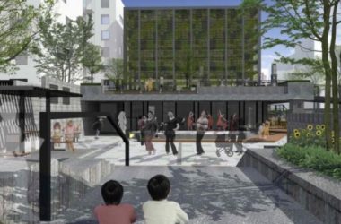 Sketchup景观模型|小区景观，住宅景观，现代风格-BIM建筑网