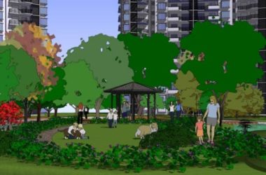 Sketchup景观模型|小区景观，住宅景观，现代风格-BIM建筑网