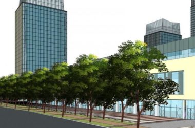 Sketchup景观模型|商业景观，现代风格-BIM建筑网