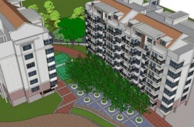Sketchup景观模型|小区景观，住宅景观，现代风格-BIM建筑网