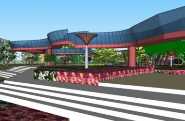 Sketchup景观模型|公园景观，现代风格-BIM建筑网