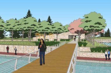 Sketchup景观模型|滨水景观，现代风格-BIM建筑网