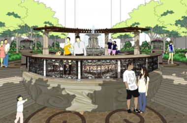 Sketchup景观模型|小区景观，住宅景观，欧式风格，古典风格-BIM建筑网