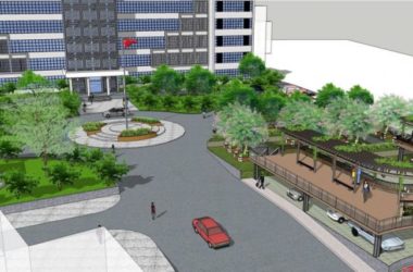 Sketchup景观模型|公共景观，办公景观，新中式风格-BIM建筑网