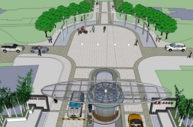 Sketchup景观模型|小区景观，住宅景观，现代风格-BIM建筑网