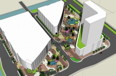 Sketchup景观模型|广场景观，现代风格-BIM建筑网