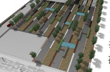 Sketchup景观模型|滨水景观，现代风格-BIM建筑网