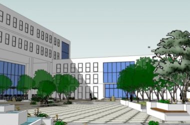 Sketchup景观模型|办公景观，现代风格-BIM建筑网