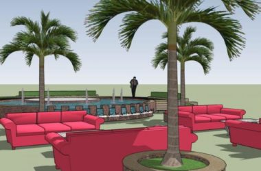 Sketchup景观模型|景观节点，现代风格-BIM建筑网