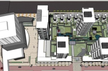 Sketchup景观模型|小区景观，住宅景观，现代风格-BIM建筑网