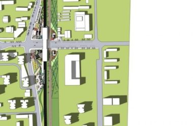 Sketchup景观模型|火车站前广场景观，现代风格-BIM建筑网