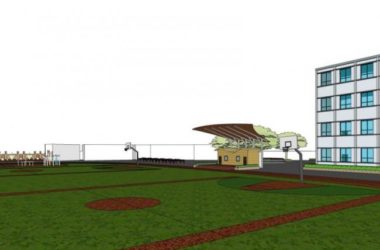 Sketchup景观模型|校园景观，学校景观，现代风格-BIM建筑网