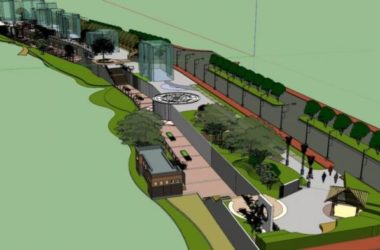 Sketchup景观模型|公园景观，现代风格-BIM建筑网